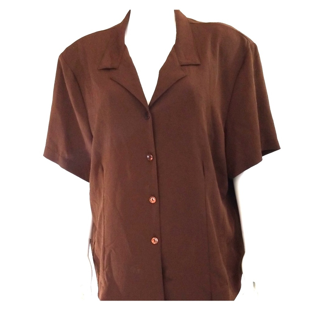 Brown Button Shirt